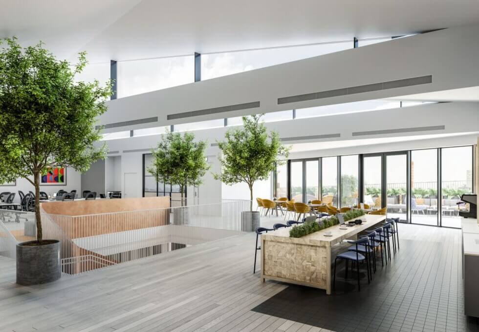 Client breakout space - Princelet Street  in Spitalfields (FORA)