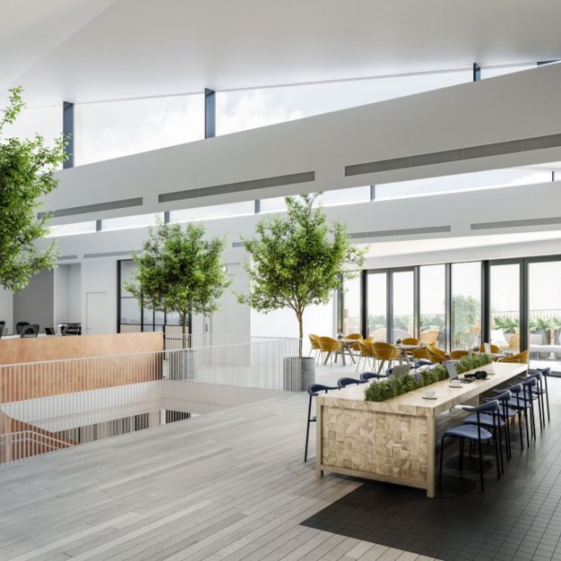 Client breakout space - Princelet Street  in Spitalfields (FORA)