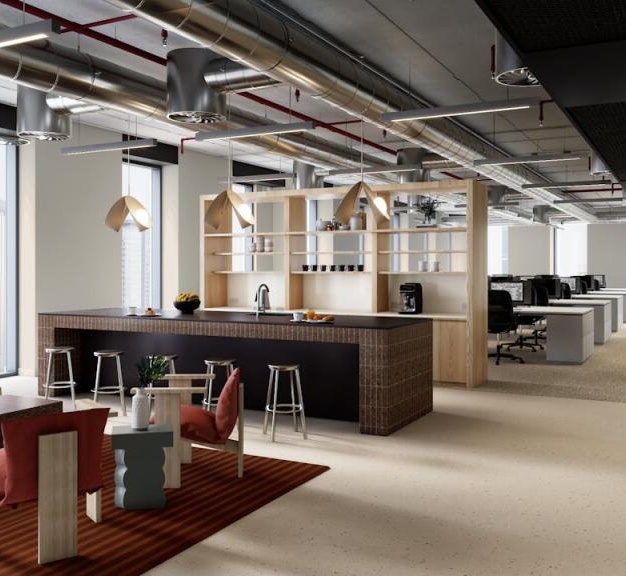 Kitchen area, which is dedicated - Norton Folgate, The British Land Company PLC (Spitalfields)