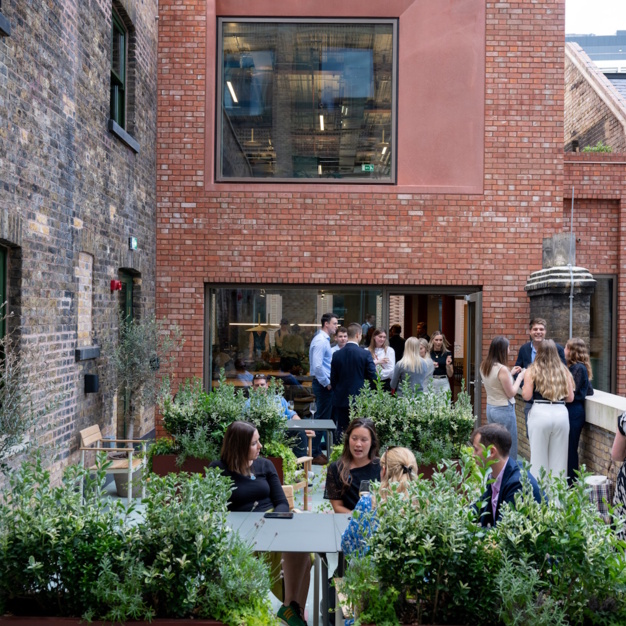 Outdoor space at Norton Folgate, The British Land Company PLC (Spitalfields)