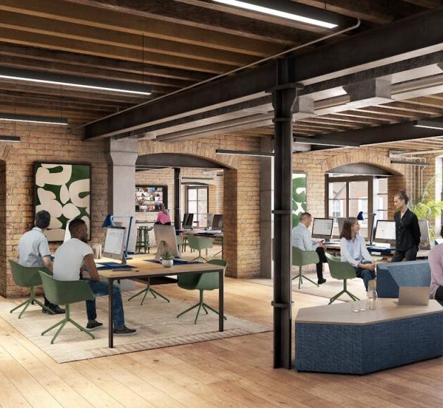 Private workspace - Norton Folgate, The British Land Company PLC in Spitalfields