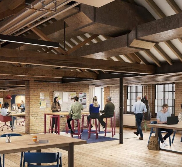 Private workspace on Norton Folgate in Spitalfields, The British Land Company PLC