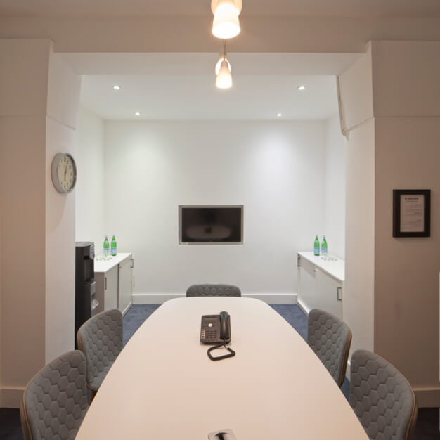 The boardroom at Whites Row, Lenta in Spitalfields