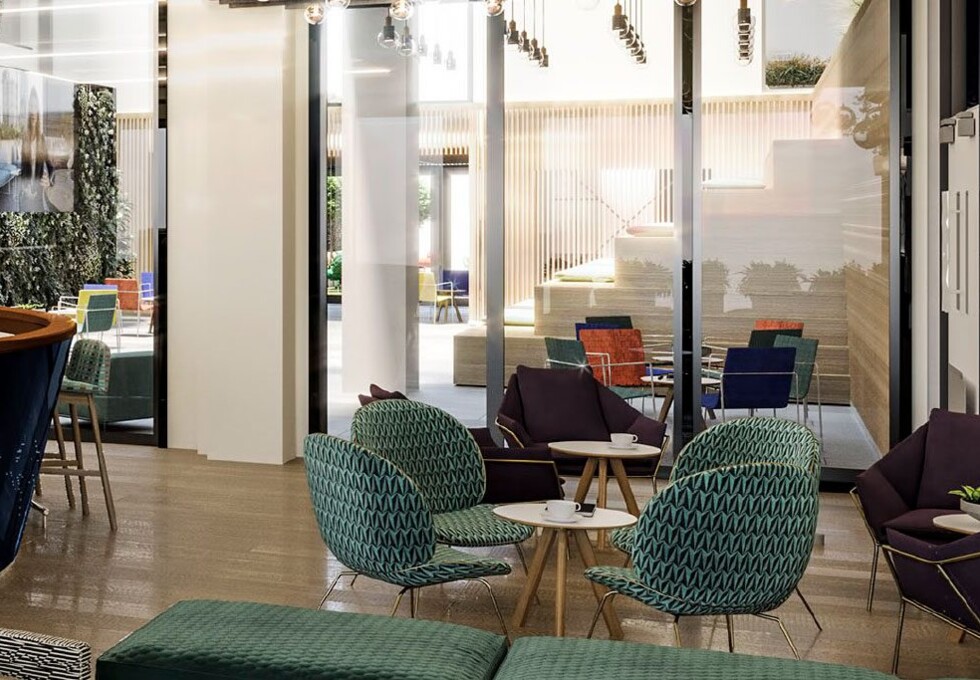 The Breakout area - Folgate Street, FORA (Spitalfields)