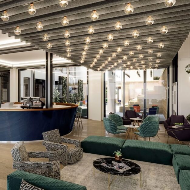 The breakout space for clients - Folgate Street, FORA in Spitalfields