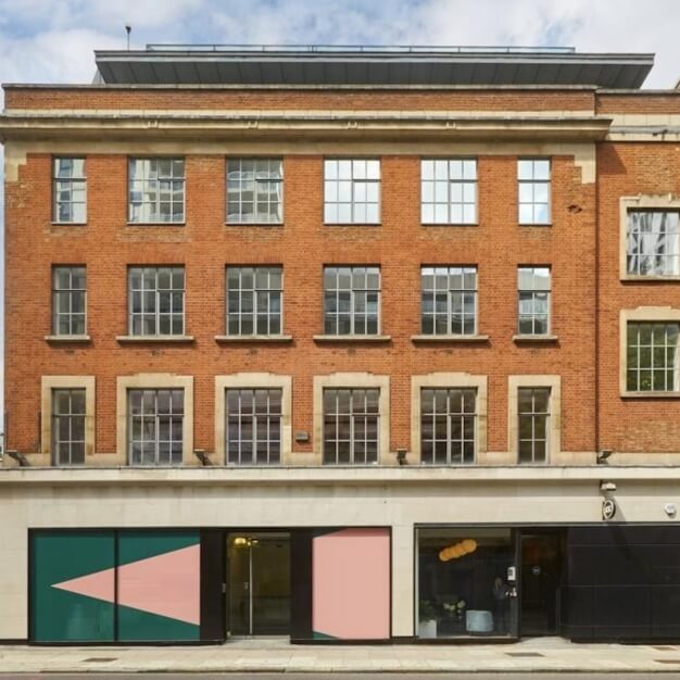 The building at Commercial Street, Base Offices in Spitalfields