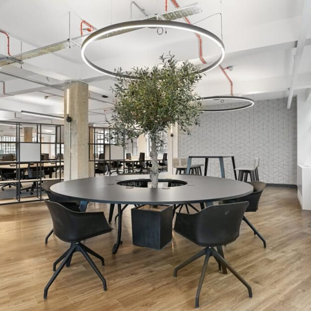 The dedicated breakout area - Commercial Street, Base Offices (Spitalfields)