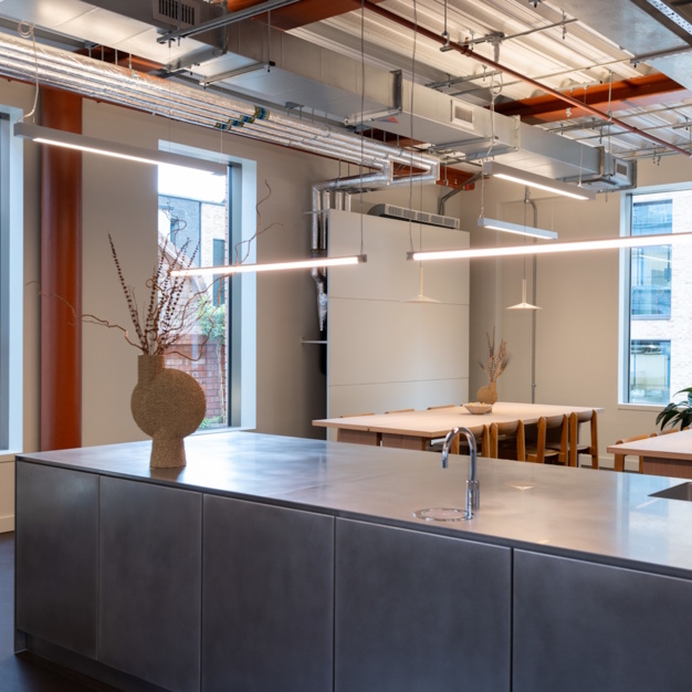 The dedicated breakout area - Norton Folgate, The British Land Company PLC (Spitalfields)