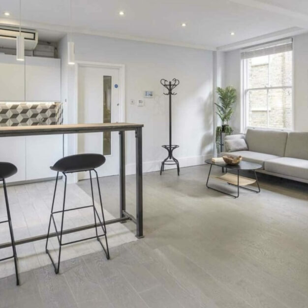 The dedicated breakout area - Sandys Row, Rubix (Spitalfields)