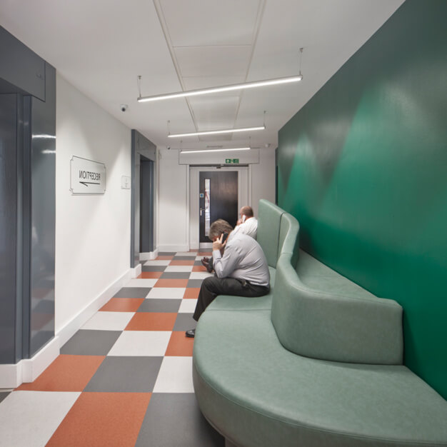 The reception at Whites Row, Lenta in Spitalfields