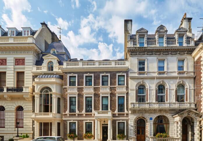 Building external for Pall Mall, Argyll, St James's