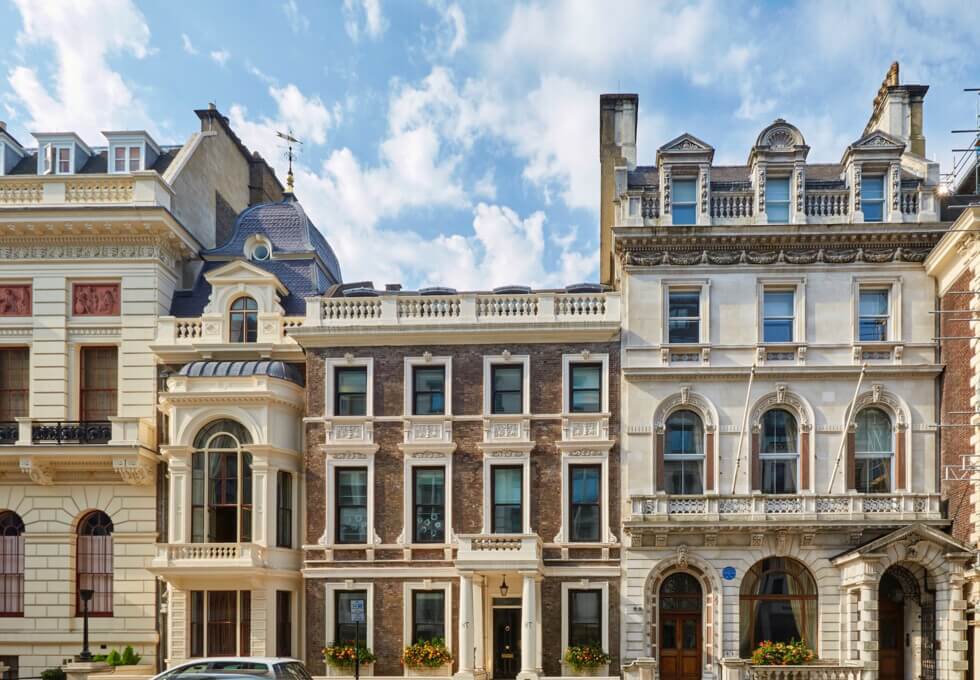 Building external for Pall Mall, Argyll, St James's