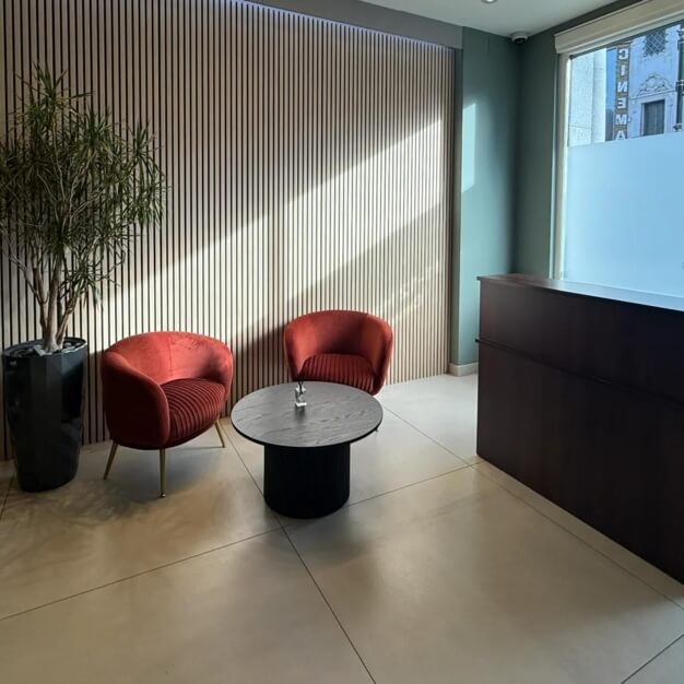 Reception at Haymarket, Nammu Workplace Ltd in St James's