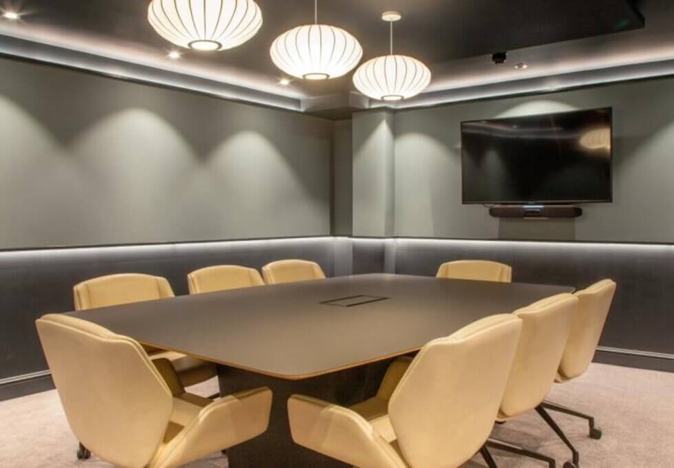 The boardroom at Pall Mall, Argyll in St James's