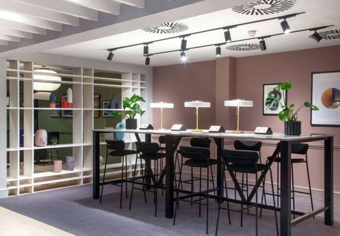 The communal space at Pall Mall, Argyll in St James's