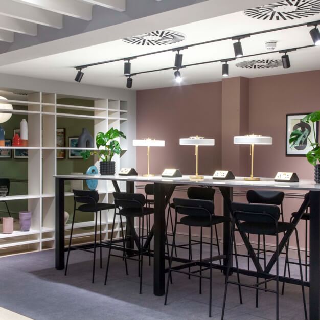 The communal space at Pall Mall, Argyll in St James's