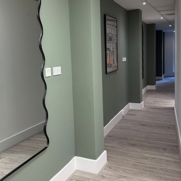 The hallway at Haymarket, Nammu Workplace Ltd in St James's