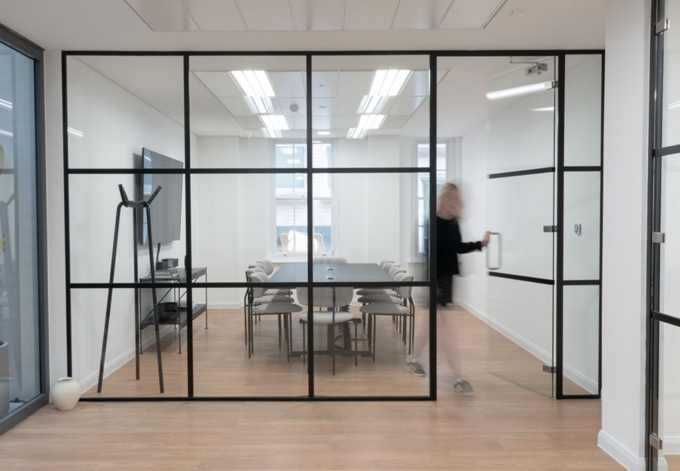 The meeting room at King Street, Workpad Group Ltd in St James's