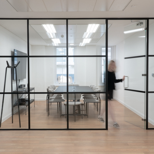 The meeting room at King Street, Workpad Group Ltd in St James's