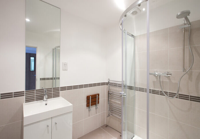 Bathroom facility at Acacia Road, Cooper Group (St John's Wood)