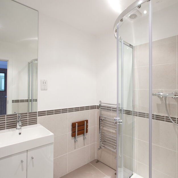 Bathroom facility at Acacia Road, Cooper Group (St John's Wood)