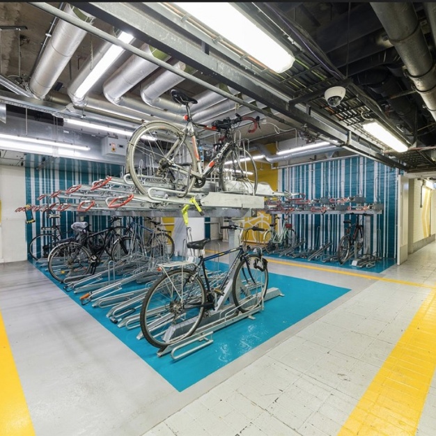 Area to store bikes - East Smithfield, Ingleby Trice, St Katharine Docks