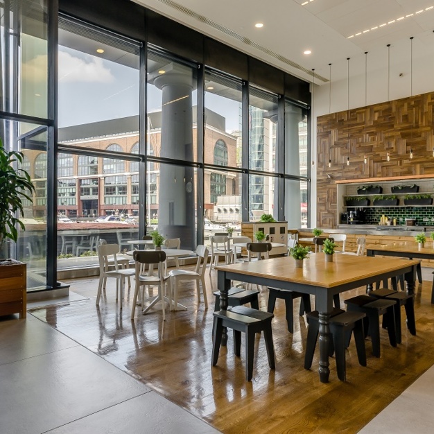 Use the dedicated kitchen at East Smithfield, Ingleby Trice in St Katharine Docks