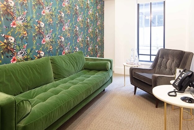 A breakout area in Little Britain, The Office Serviced Offices (OSiT), St Paul's