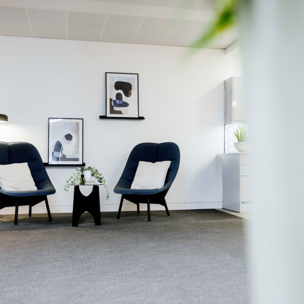 A breakout area in Old Bailey, Orega, St Paul's