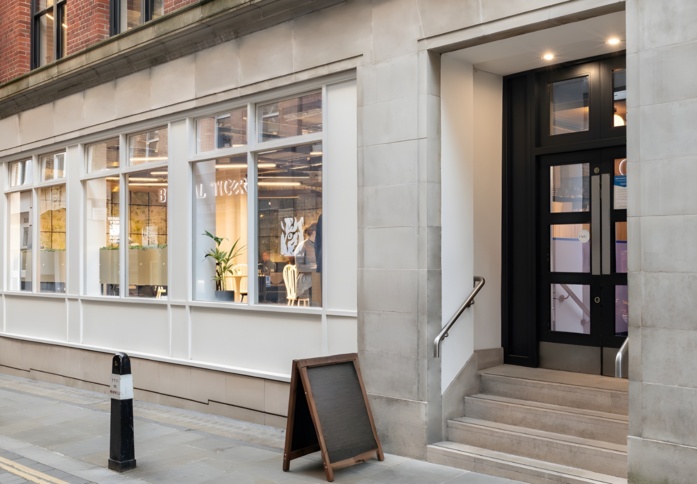Building external for Carter Lane, The Boutique Workplace Company, St Paul's