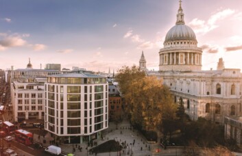 Building outside at Cheapside, Argyll, St Paul's