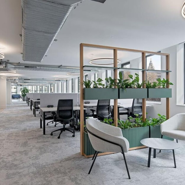 Dedicated breakout space for clients on Cheapside, Ingleby Trice in St Paul's