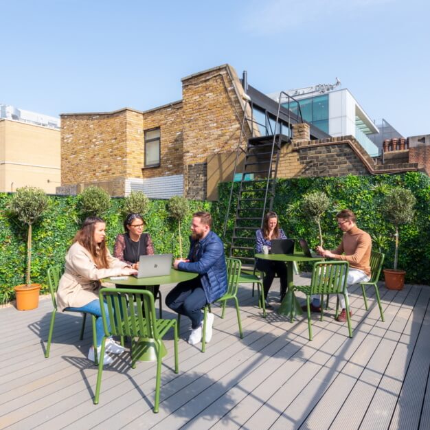 Outdoor area - Watling Street, The Boutique Workplace Company in St Paul's