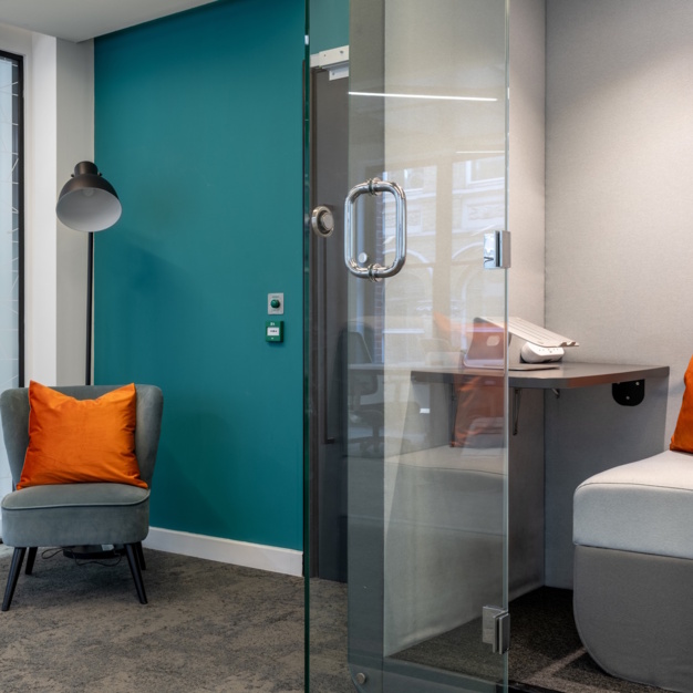 Phone booth at Carter Lane, The Boutique Workplace Company in St Paul's