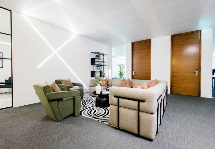 The breakout area at Old Bailey, Orega (St Paul's)