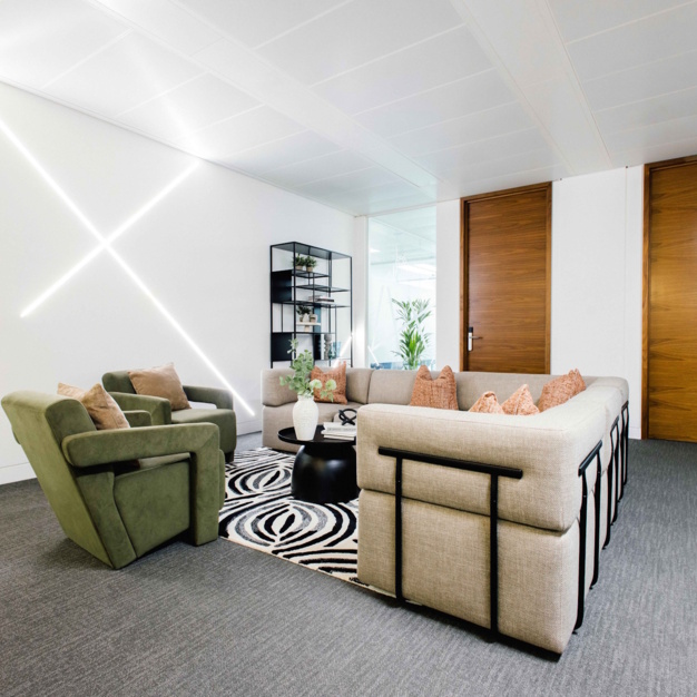 The breakout area at Old Bailey, Orega (St Paul's)