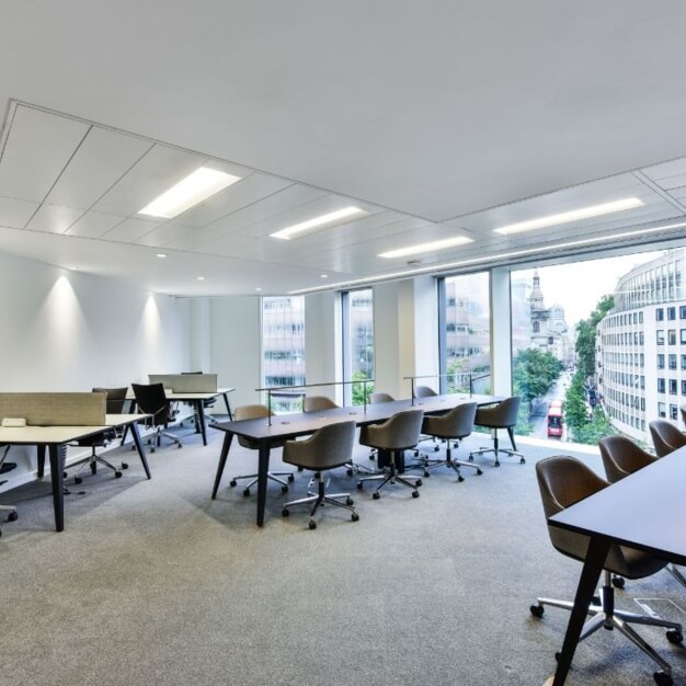 The communal space at Cheapside, Argyll in St Paul's