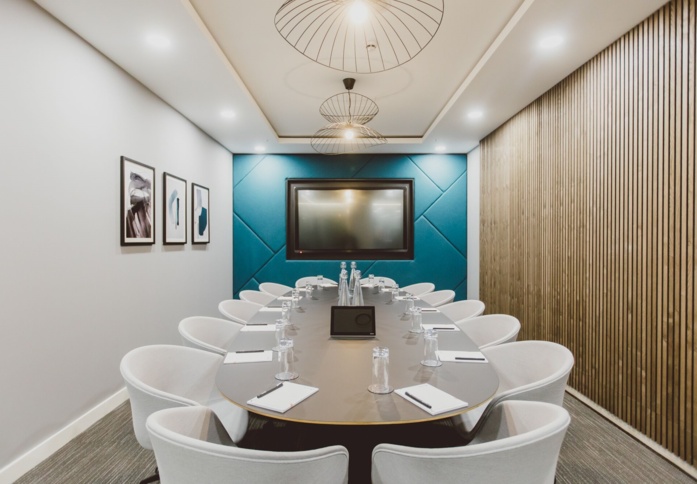 The meeting room at Old Bailey, Orega in St Paul's