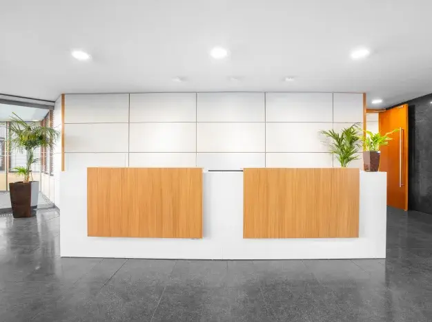 Reception at The Square, Regus in Stockley Park
