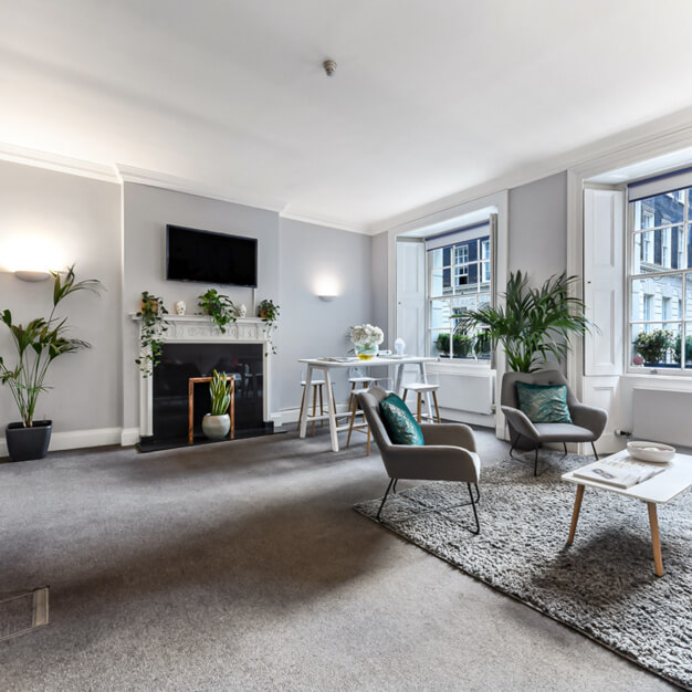 Breakout area at Adam Street, Adam Street Limited in Strand