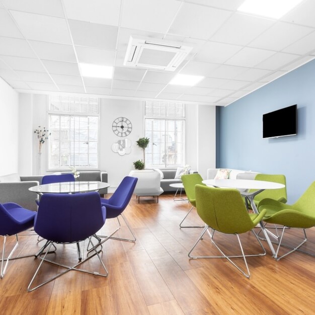 Breakout area at Duncannon Street, Regus in Strand