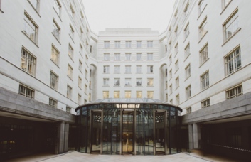 Building outside at Strand, Orega, Strand