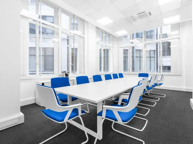 The meeting room at Duncannon Street, Regus in Strand