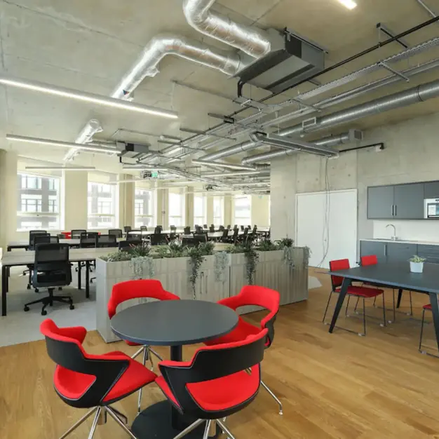 A breakout area in Sugar House Lane, Scriven Properties Ltd, Stratford