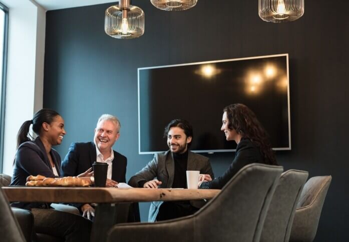 Boardroom at West Ham Lane, Workinc in Stratford