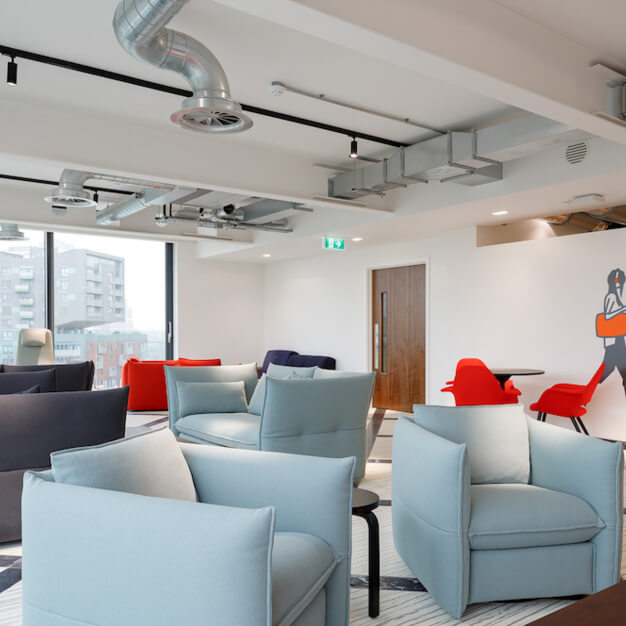 Breakout area at Burford Road, Us&Co in Stratford
