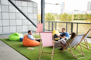 Breakout space for clients - Waterden Road, The Trampery Foundation Ltd in Stratford