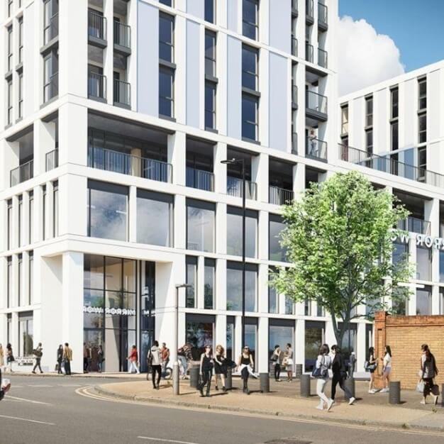 Building outside at Marshgate Lane, Workspace Group Plc, Stratford