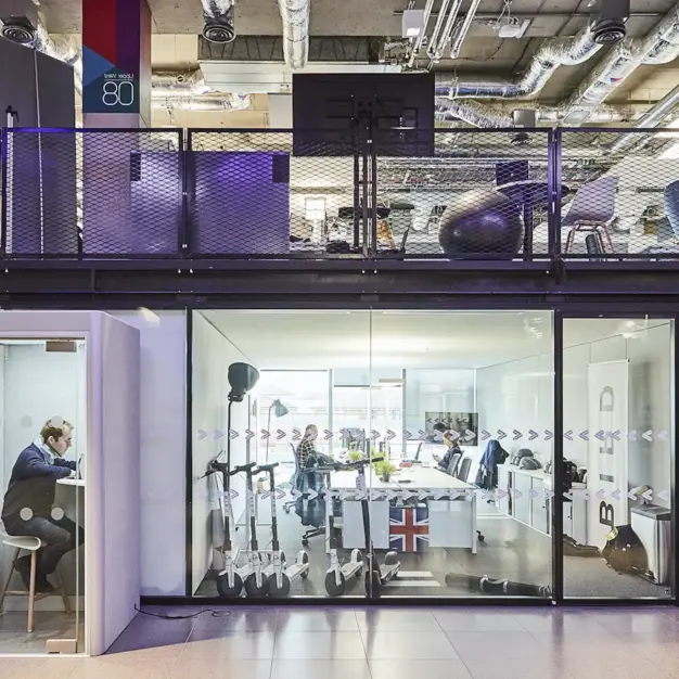 Dedicated workspace at East Bay Lane, Plexal (City) Limited in Stratford
