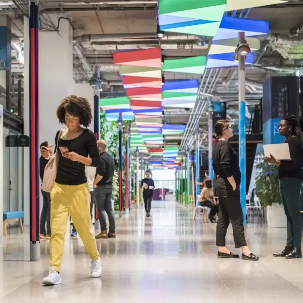 Hall/access at East Bay Lane, Plexal (City) Limited (Stratford)
